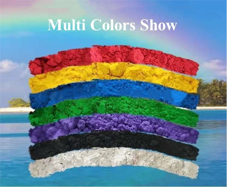 Spot Wholesale And Retail Of Oxidized Pigments Such As Red, Green, Yellow, Blue, And Black Iron Oxide